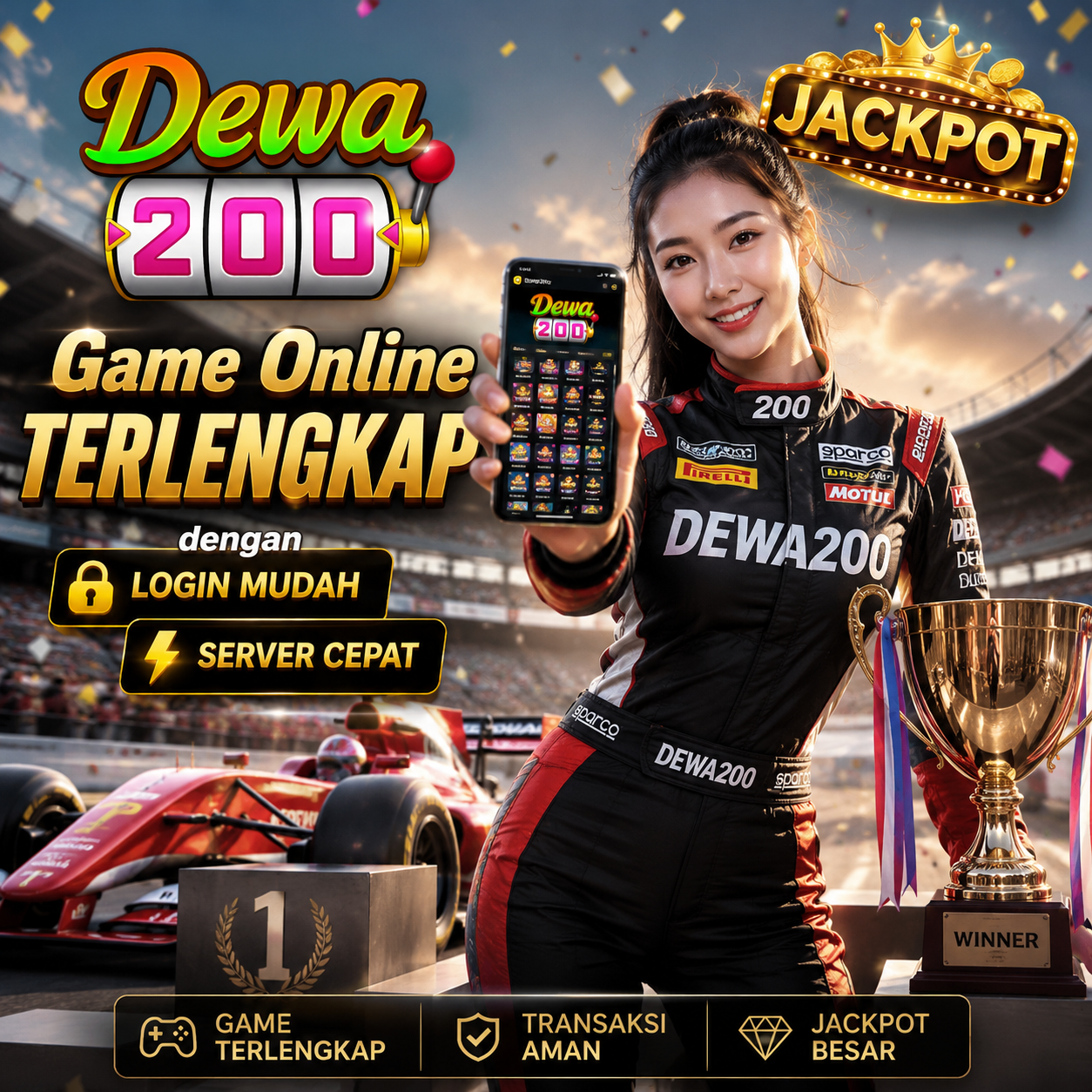 DEWA200 Bandar Judi Slot Online Terbaik dan Terpercaya Hari Ini